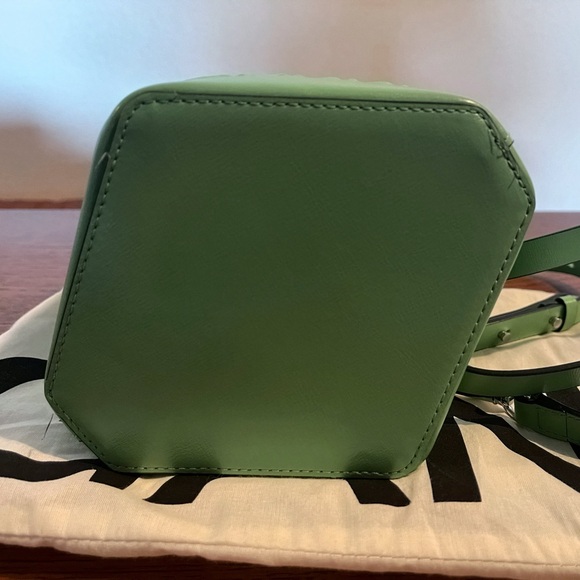 Ganni Green Mini Bag with Chain Strap - Picture 4 of 4
